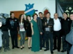 Director Cemal Yildirim with cast